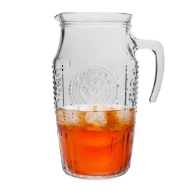 1.6L Romantic Glass Water Jug - By Bormioli Rocco