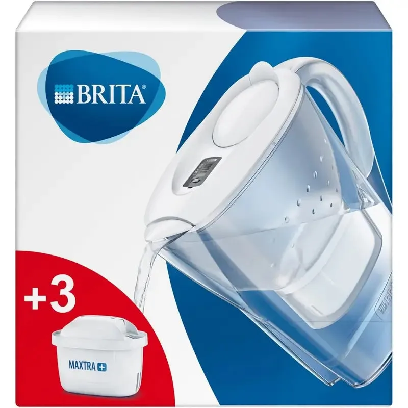 Brita Marella Water Filter Jug   3 Maxtra  Filters - 2.4 Litres