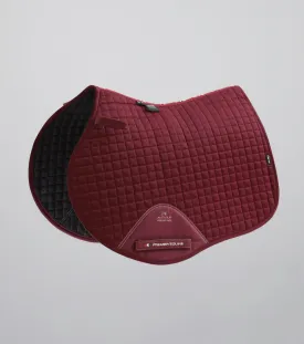 Close Contact Cotton GP/Jump Saddle Pad Burgundy