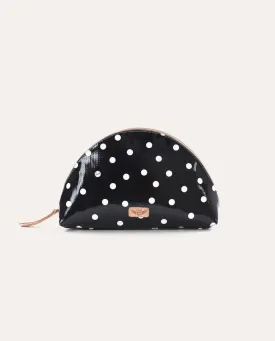 Consuela Legacy Black Dot Large Domed Cosmetic 7431