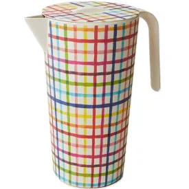 Kip & Co Picnic Check Water Jug