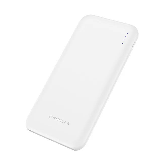 KUULAA Power Bank 10000 mAh PowerBank Portable Charging Poverbank 10000mAh USB External Battery Charger For Xiaomi Mi 9 8 iPhone