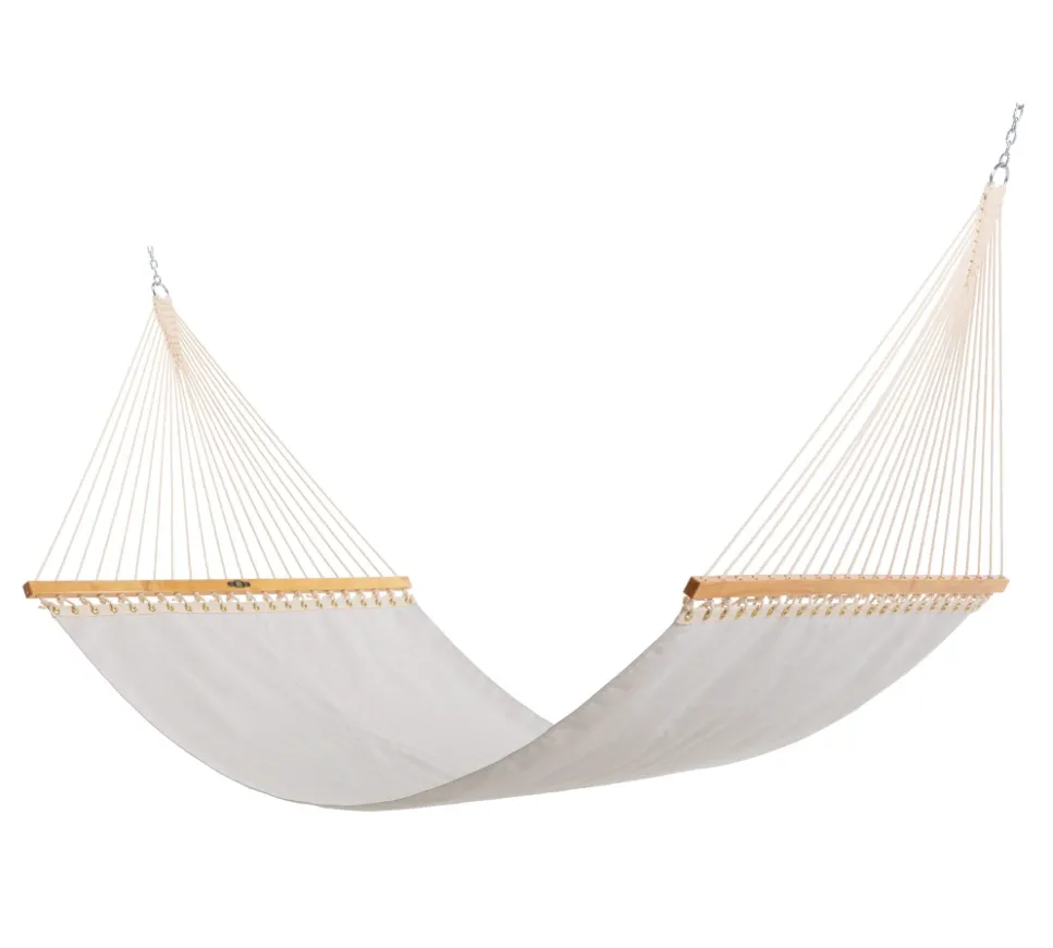 Large Pool Side Hammock - Sunbrella Augustine Oyster