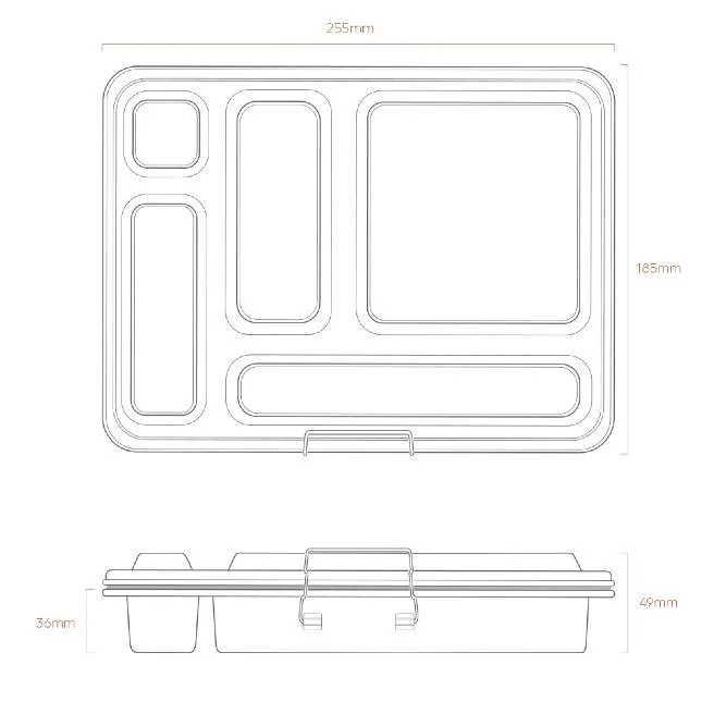 Nestling Stainless Steel Bento Box