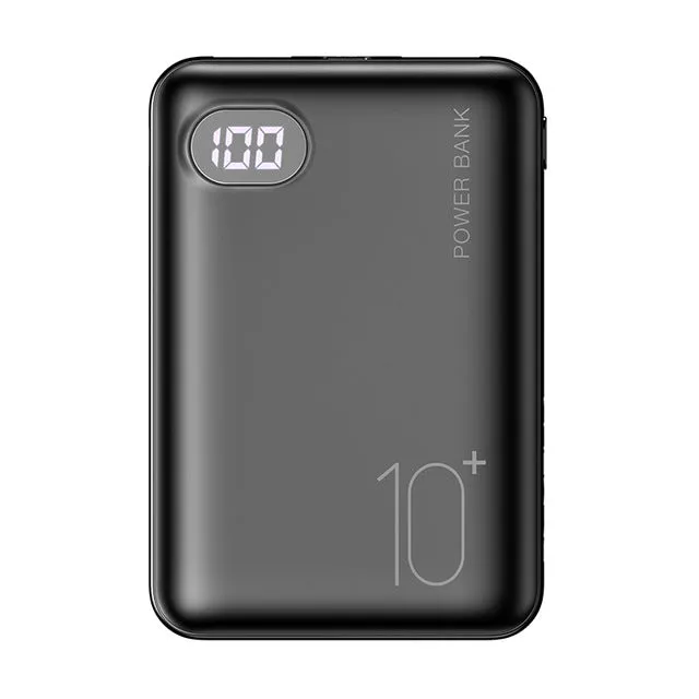 RAXFLY Mini Power Bank 10000mAh Dual USB Mi PowerBank For Xiaomi Fast Charger Dual Usb Ports External Battery Portable