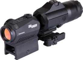 Sig Optics Romeo5/juliet3x - Magnifier Combo 2moa Black