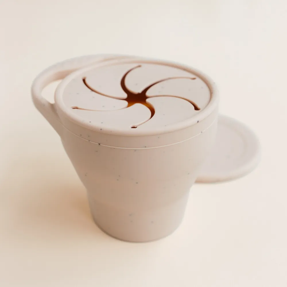 Snack cup - 100% Silicone - Foldable