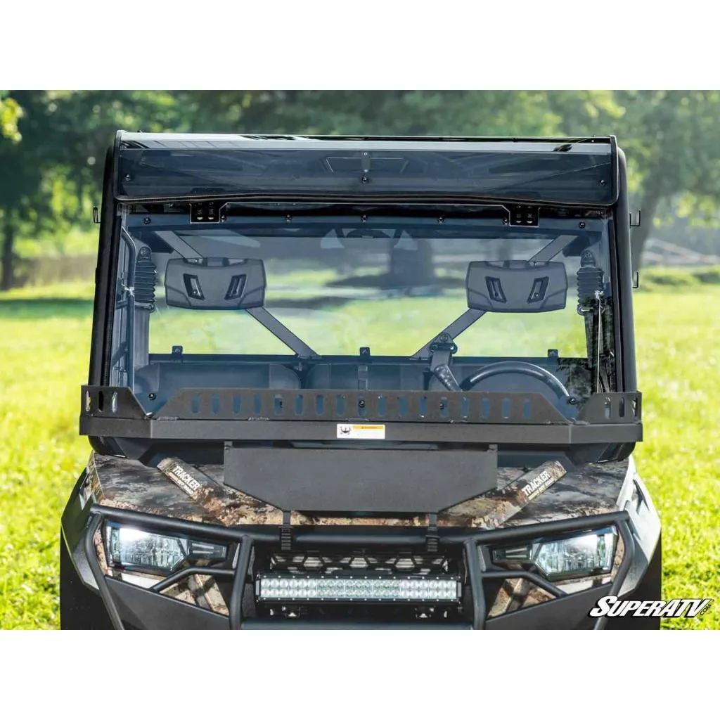 SuperATV Tracker 800SX Scratch-Resistant Flip Windshield