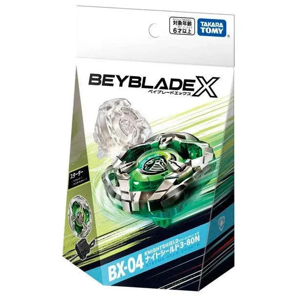 TAKARA TOMY Beyblade X Series 4 Bey Starter Pack: BX-01, BX-02, BX-03, BX-04 Pack of 4