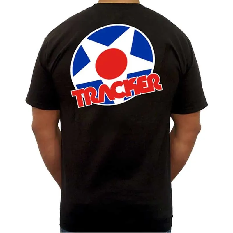 Tracker Trucks Star Black T-Shirts