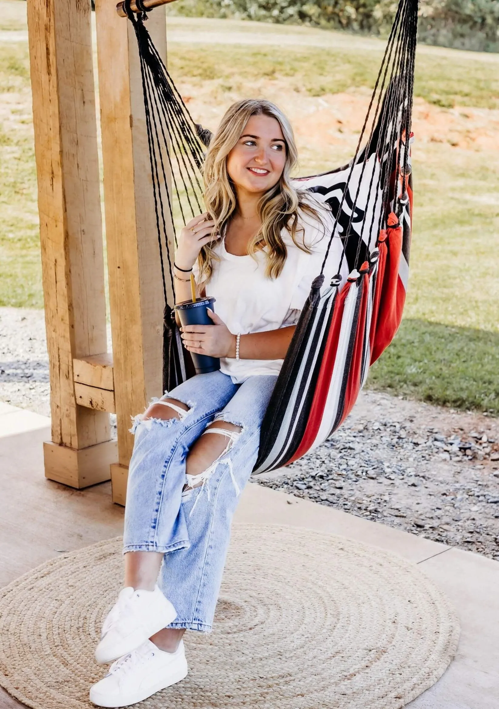 University of Georgia UGA BULLDOGS Hanging Chair Swing | DAWG